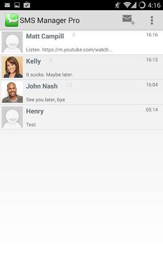 SMS Manager Pro, SPAM Filter