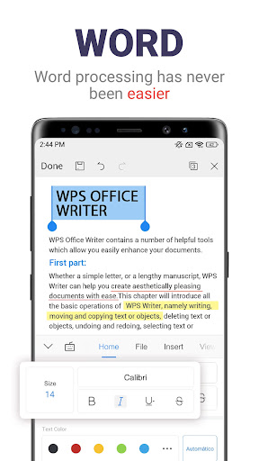 Free download WPS Office for tecno F1, APK  for tecno F1