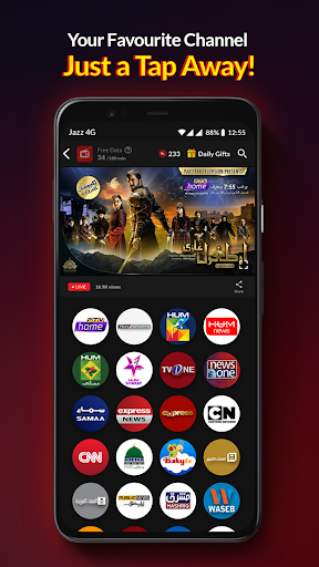 Jazz deals tv app