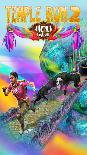 Tomb Runner VS Temple Run 2 Holi Festival