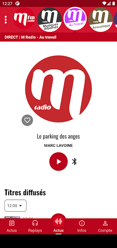 MFM Radio french songs